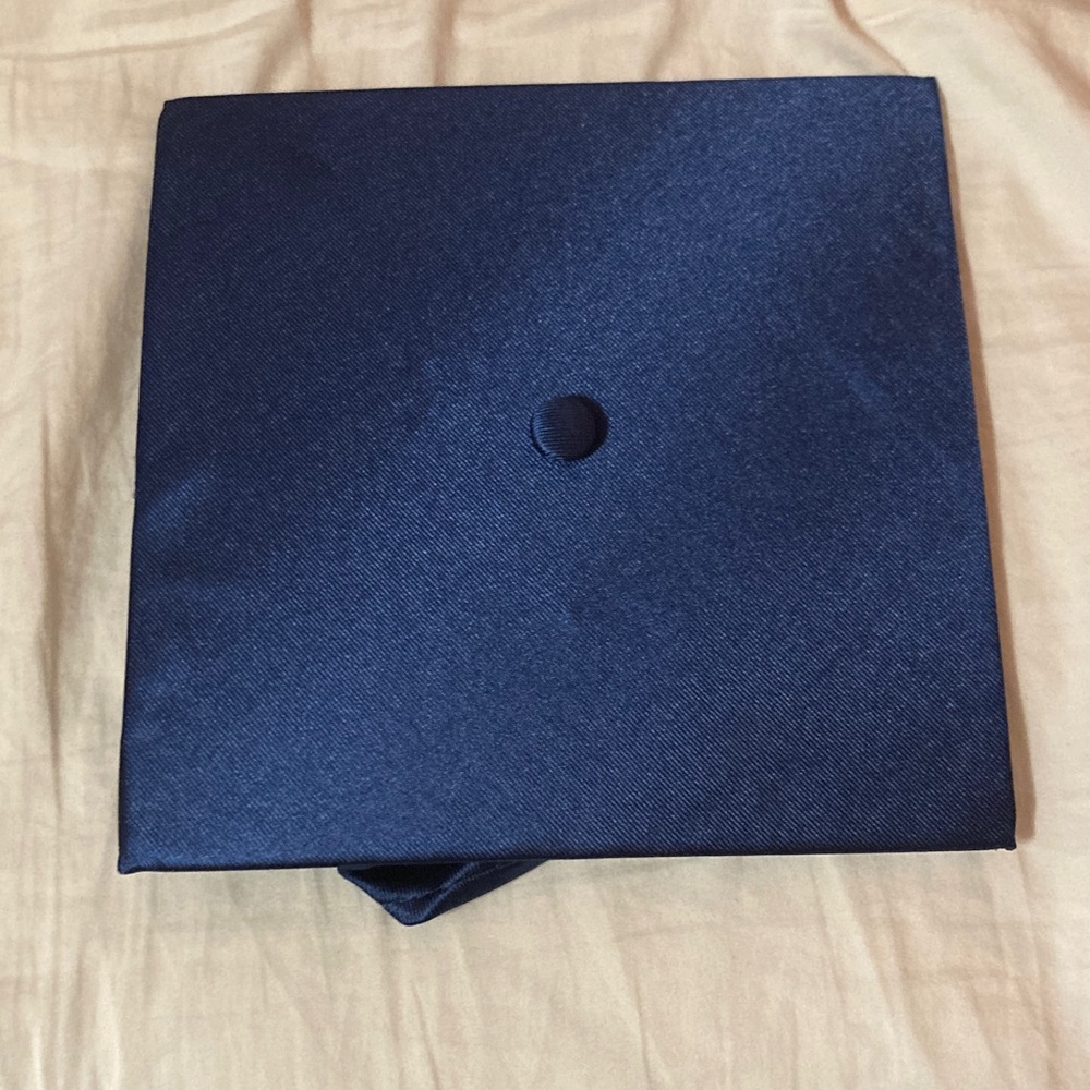 Blue Graduation Cap